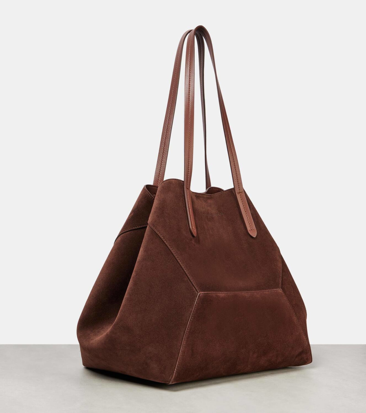 Brunello Cucinelli BC Duo Large suede tote bag