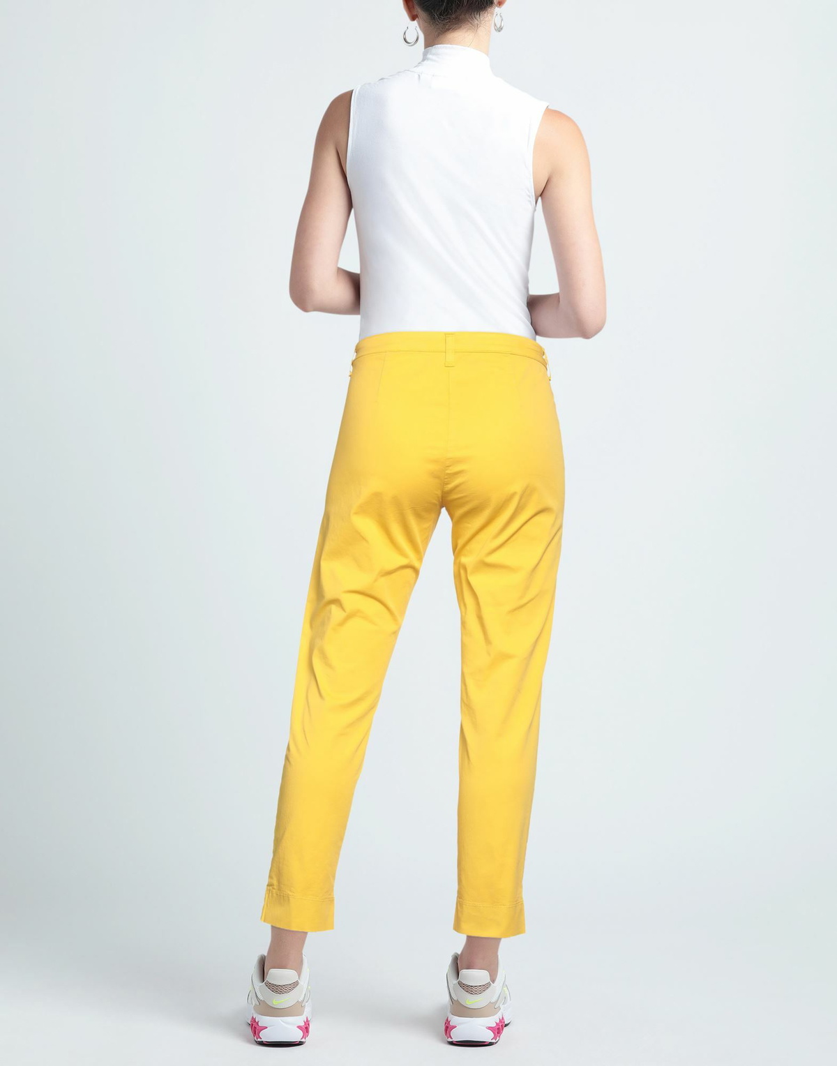 Manila Grace Womens Pants Marigold