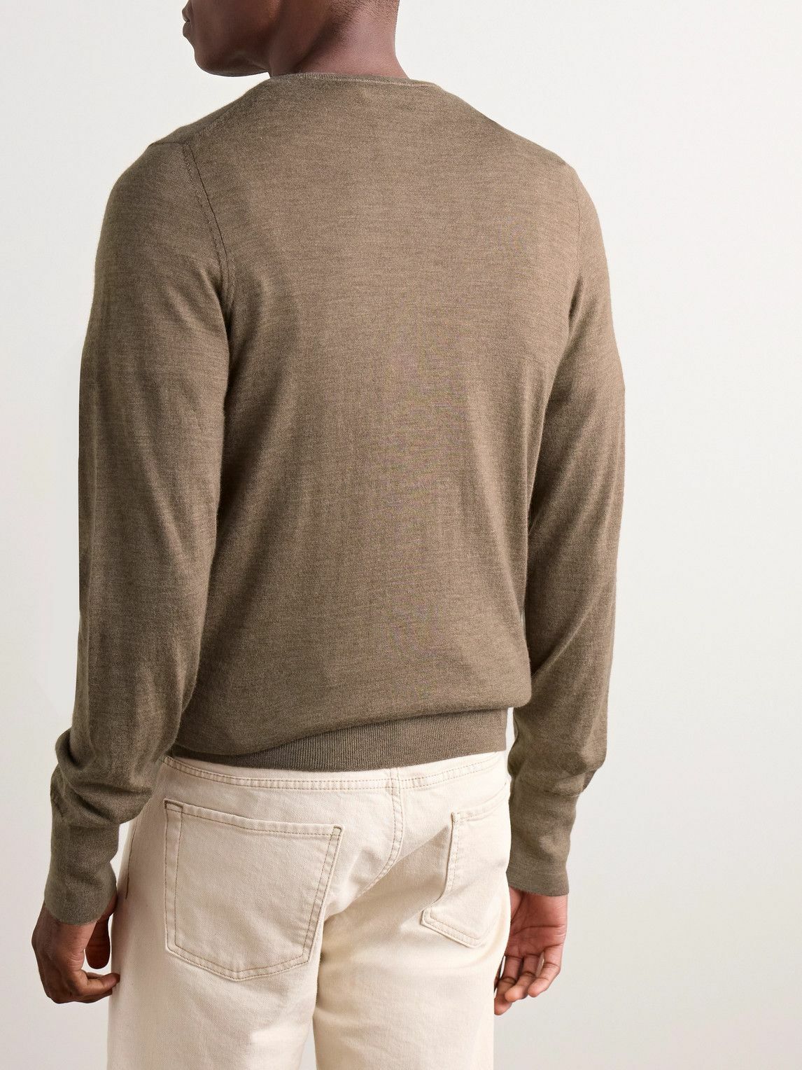 Sid Mashburn - Cashmere Sweater - Brown