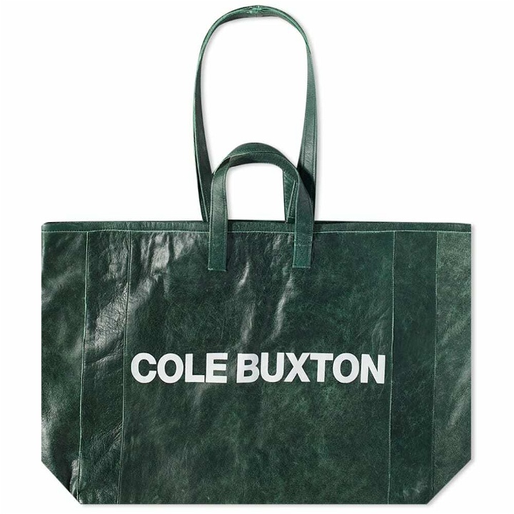 Photo: Cole Buxton Men's CB Leather Bag in Green