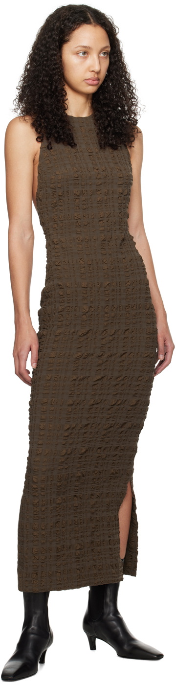 nanushka brown dress Genaya - Mini dress main image 1