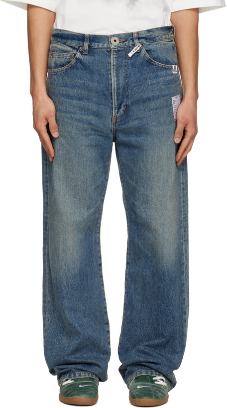 Photo: Maison MIHARA YASUHIRO Blue Flared Jeans