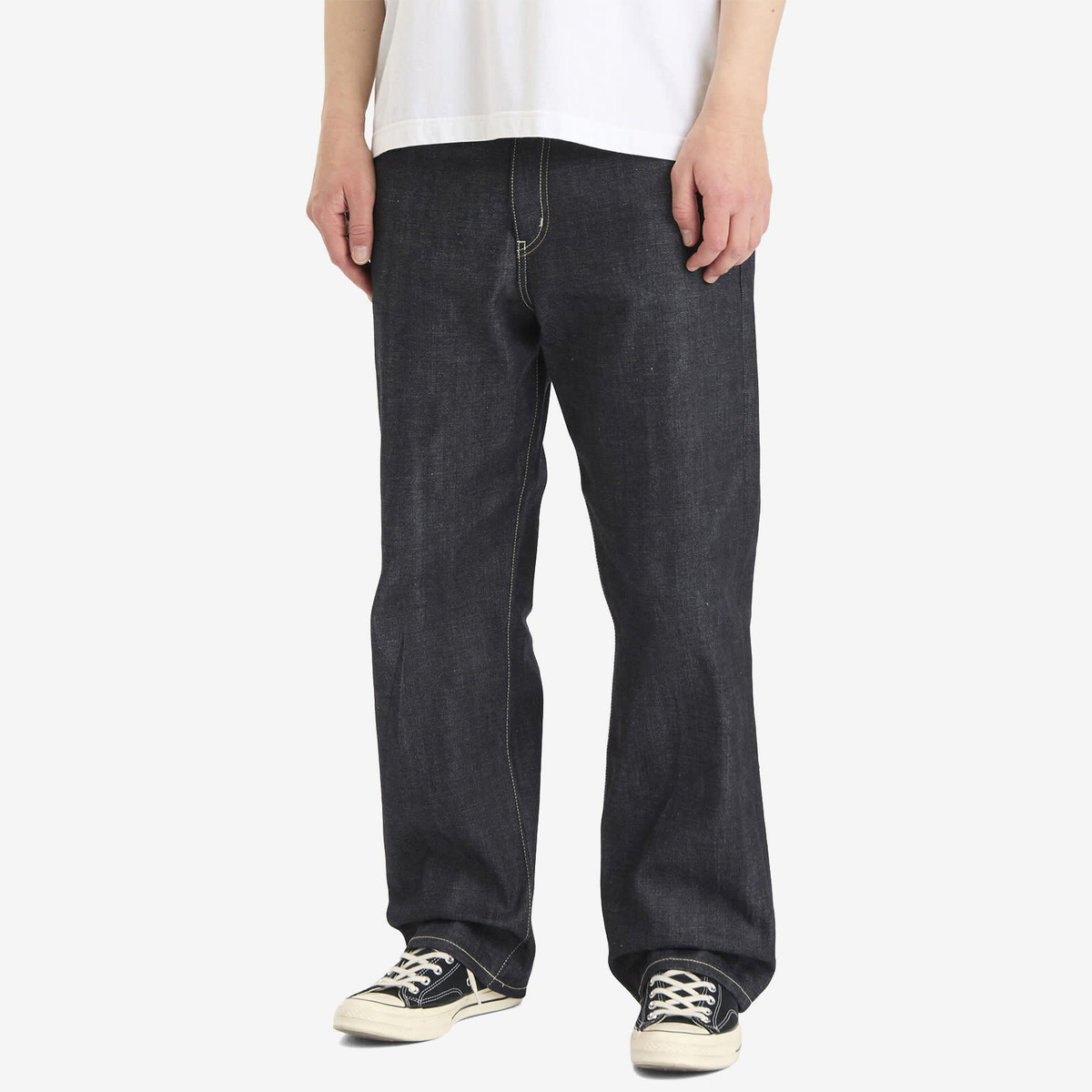 パンツ NEIGHBORHOOD RIGID DENIM DP BASIC PANTS Neighborhood Men's Rigid Denim DP Basic Pants in Indigo Neighborhood