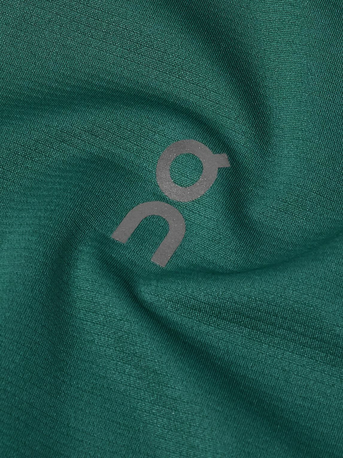 ON - Climate Recycled Tech-Jersey Hooded Jacket - Green
