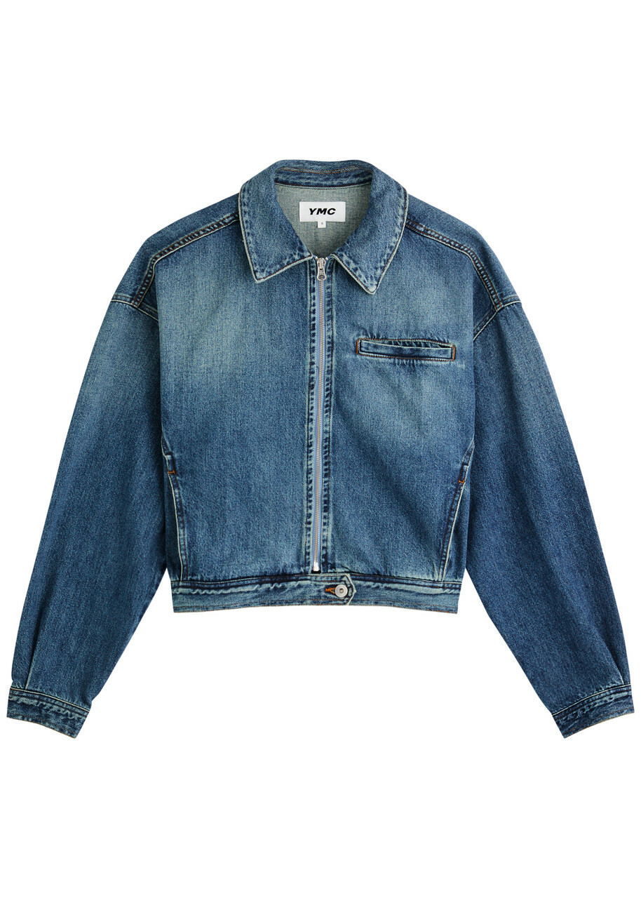 Ymc Burnside Cropped Denim Jacket YMC