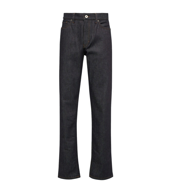 Photo: Zegna Mid-rise straight jeans