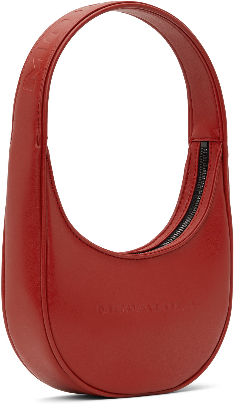 Mowalola Red Medium Bundle Bag