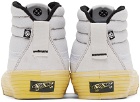 Vans White Sk8-Hi Notchback Sneakers