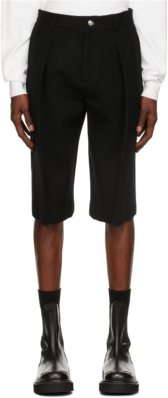 Photo: We11done Wool Tuck Shorts