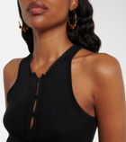 Dorothee Schumacher Pure Sleekness ribbed-knit cotton tank top