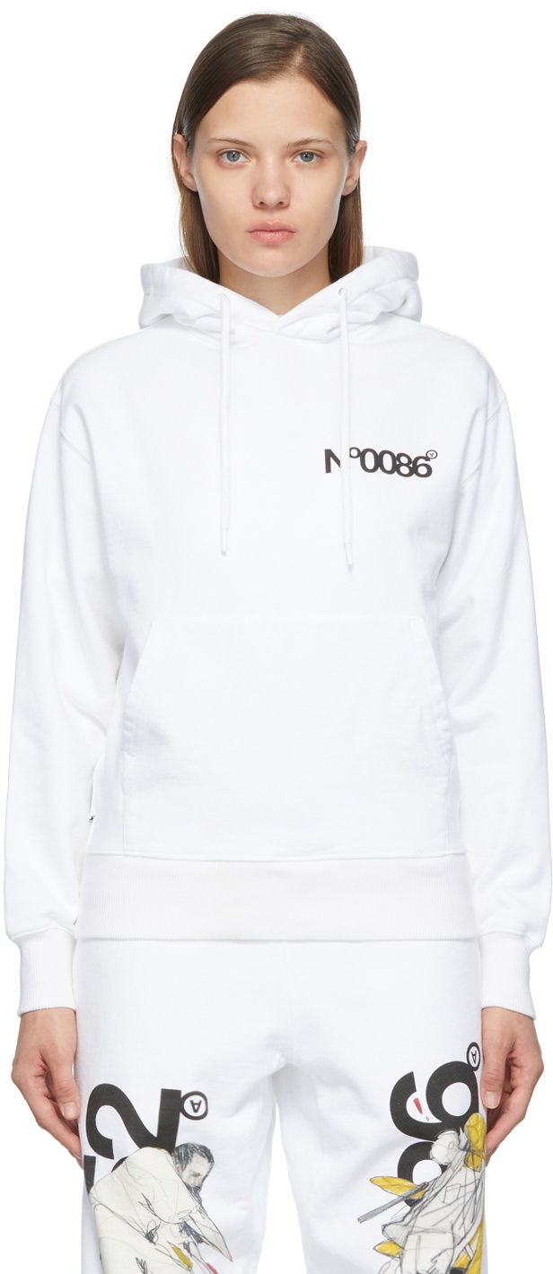 Aitor Throup’s TheDSA White 'N.0086' Hoodie