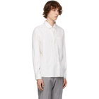 Z Zegna White Cotton and Silk Shirt