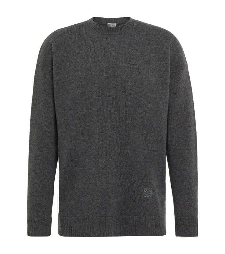Photo: Loewe - Wool-blend Anagram sweater