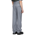 Kiko Kostadinov Grey Yann Trousers