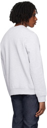 A.P.C. Gray Item Sweatshirt