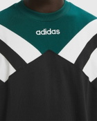 Adidas CUTLINE TEE black/green Mens Shortsleefe