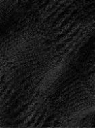 SAINT LAURENT - Open-Knit Mohair-Blend Sweater - Unknown