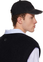 WOOYOUNGMI Black Dyed Denim Ball Cap