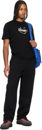 Dime Black Cursive Small Logo Sweatpants