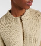 Extreme Cashmere N°384 Ginza belted cashmere cardigan