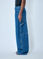 Alexander Wang Logo Motif Denim Jeans
