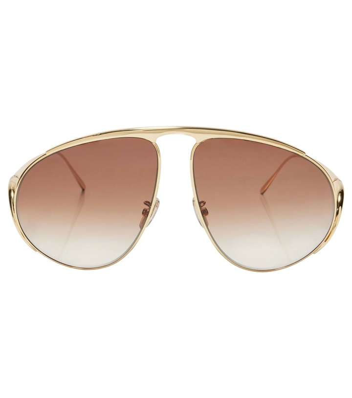 Photo: Loewe Signature oversized aviator sunglasses