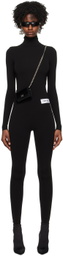 Dolce & Gabbana Black Kim Kardashian Edition Turtleneck Jumpsuit