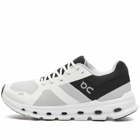 ON Men's Cloudrunner Sneakers in Glacier/Black