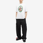 Off-White Men's Fresco Oval Skate T-Shirt in White/Black