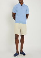Paige Elijah Woven Shorts Cream