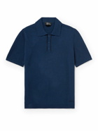 A.P.C. - Jacky Logo-Embroidered Pima Cotton Polo Shirt - Blue