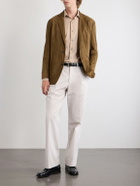 Caruso - Cotton and Cashmere-Blend Shirt - Neutrals