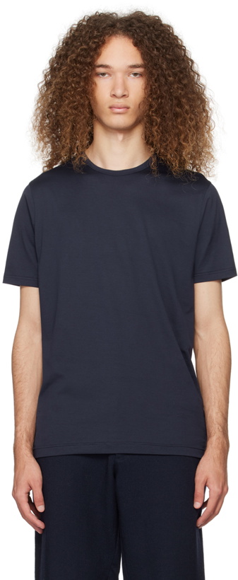 Photo: Sunspel Navy Classic T-Shirt