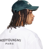 WOOYOUNGMI Green Rope Embroidered Ball Cap