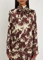 Marques' Almeida Light Weight Drill Satin Blouse White