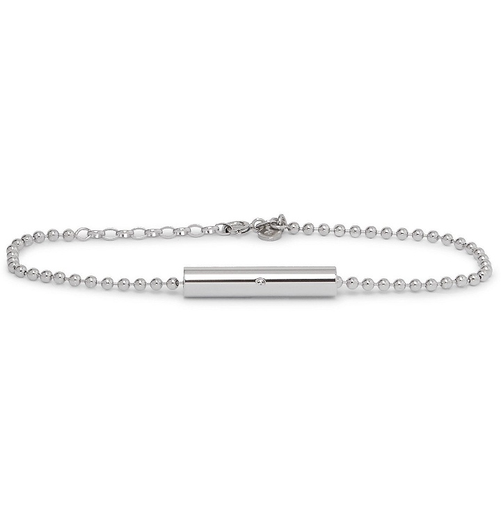 Photo: Alice Made This - Charlie Rhodium-Plated Bracelet - Silver