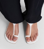 Bottega Veneta Livia Intrecciato leather thong sandals