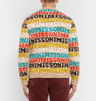 Missoni - Logo-Intarsia Wool-Blend Sweater - Men - Brown