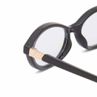 Le Specs Duskfall Blue Light Optical Glasses in Black/Blue Light Lens 