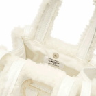 UGG Women's x TELFAR Small Shopper Bag in White