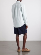 Polo Ralph Lauren - Button-Down Collar Logo-Embroidered Cotton Shirt - Green