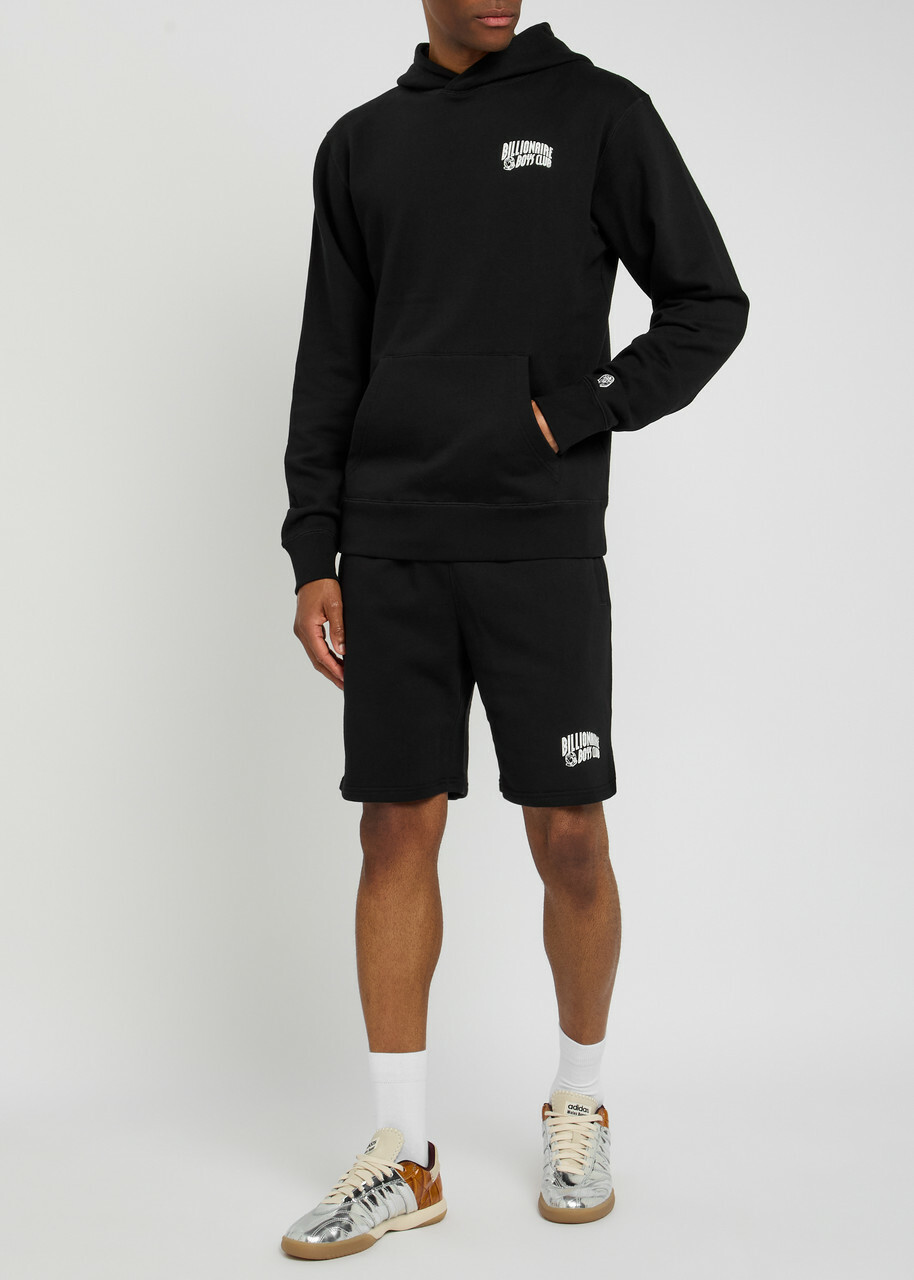 Billionaire Boys Club Small Arch Logo Hooded Cotton Sweatshirt Black