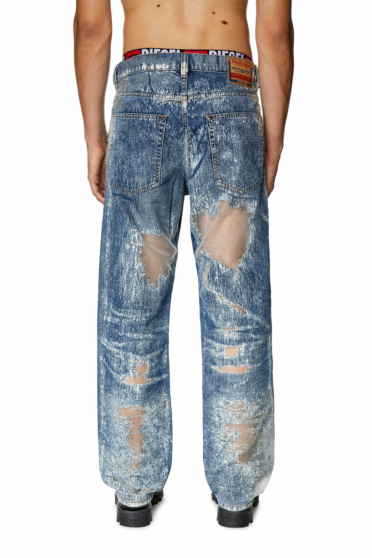 【SALE】Straight Jeans 2010 D-Macs 007q7 Men's Straight Jeans | Medium blue | Diesel 2010 D-Macs