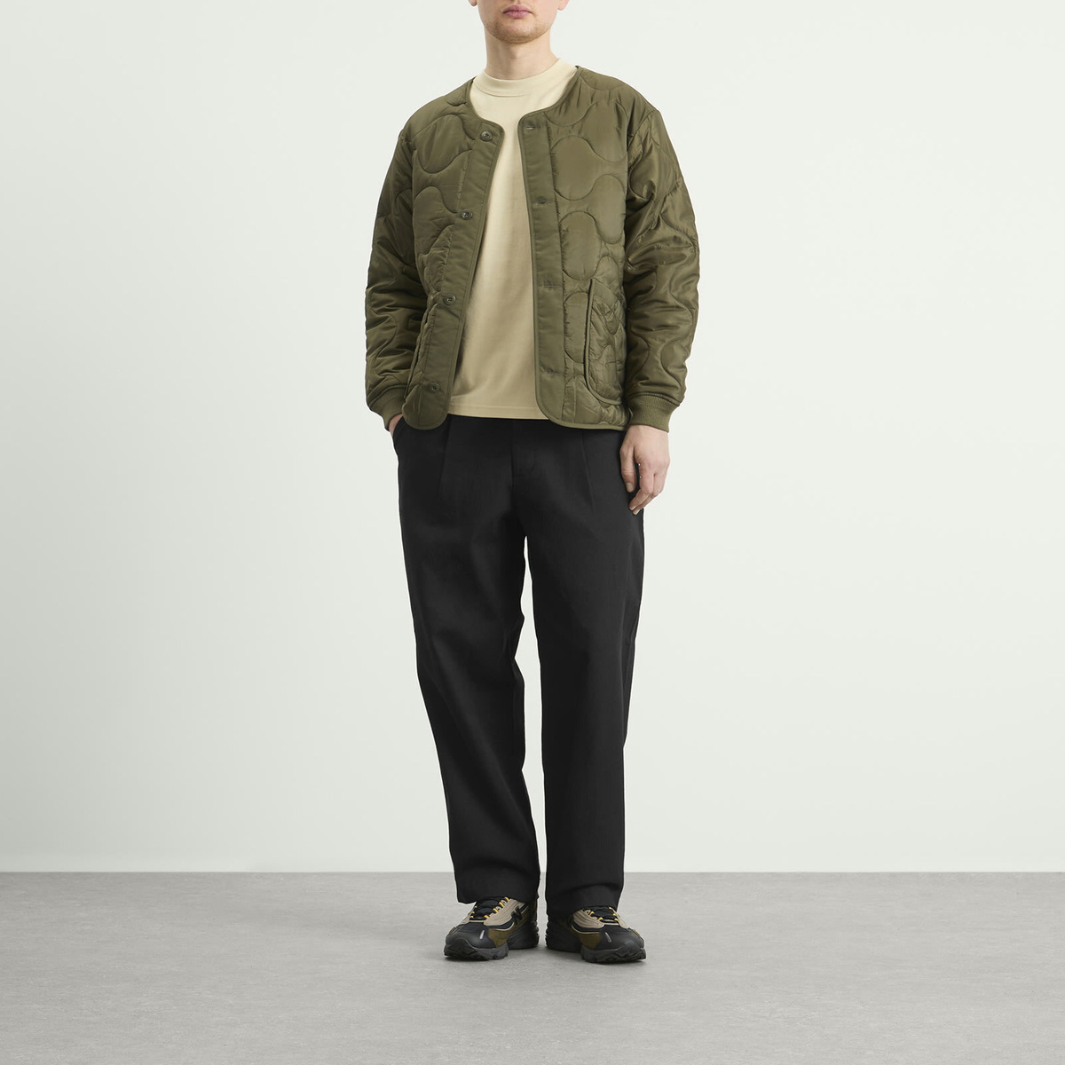 Armor-Lux Men's Callac Classic T-Shirt in Gravel