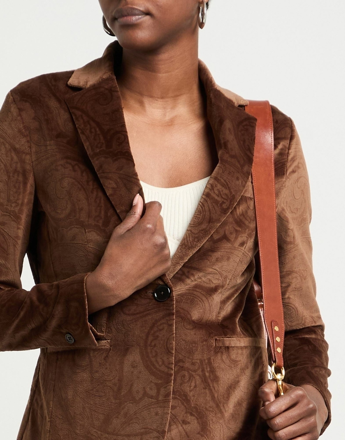Circolo 1901 Womens Blazer in Brown