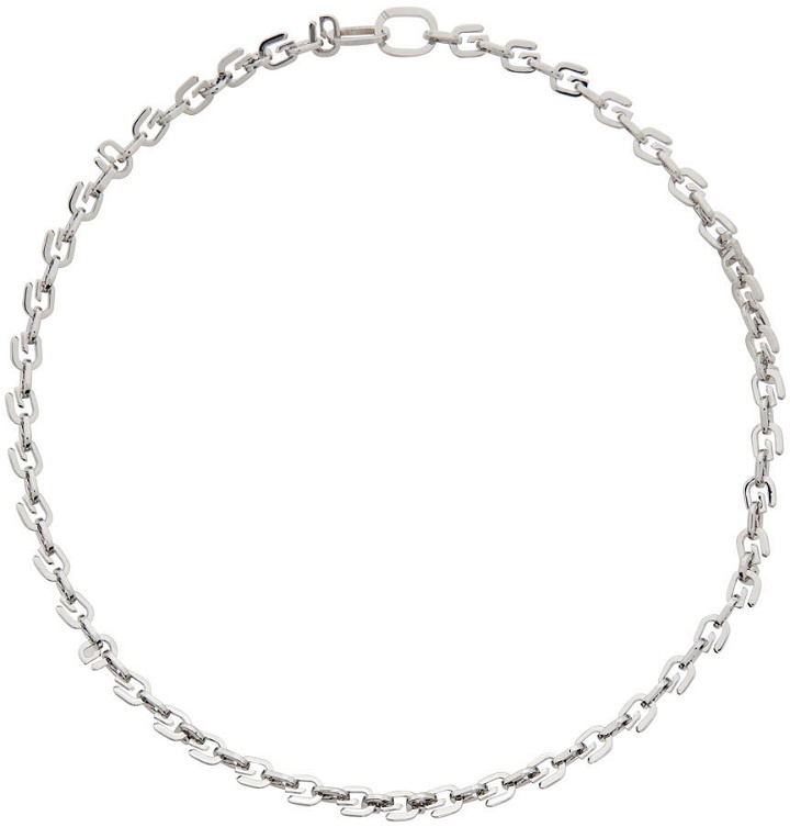 Photo: Givenchy Silver G Link Necklace