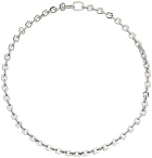 Givenchy Silver G Link Necklace
