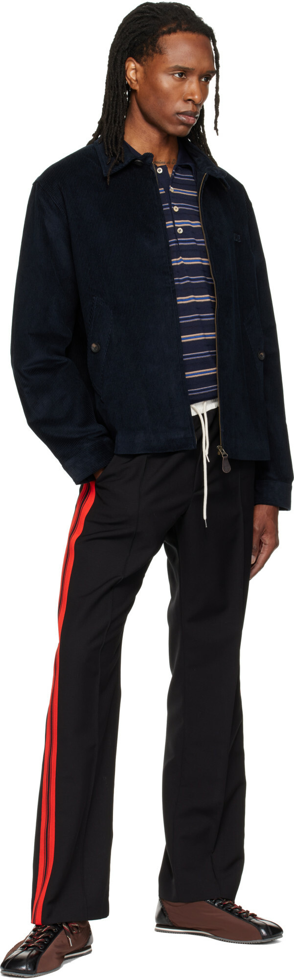 Wales Bonner Navy Drew Jacket