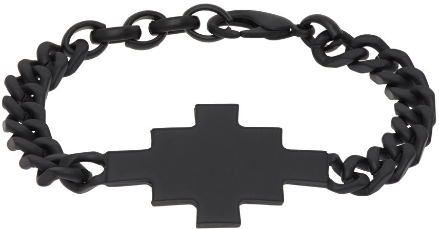 Marcelo Burlon County of Milan Silver Cross Bracelet Marcelo