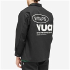 WTAPS Men's 14 Printed Shirt Jacket in Black